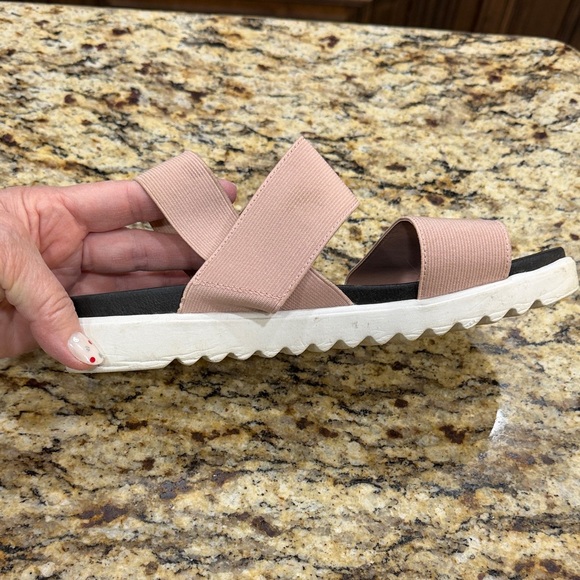 Madden Girl Pink Strap Sandals - Picture 6 of 10